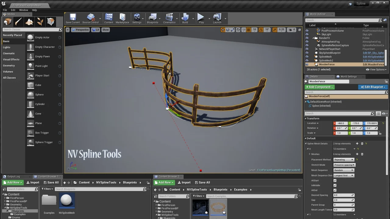 NV Spline Tools