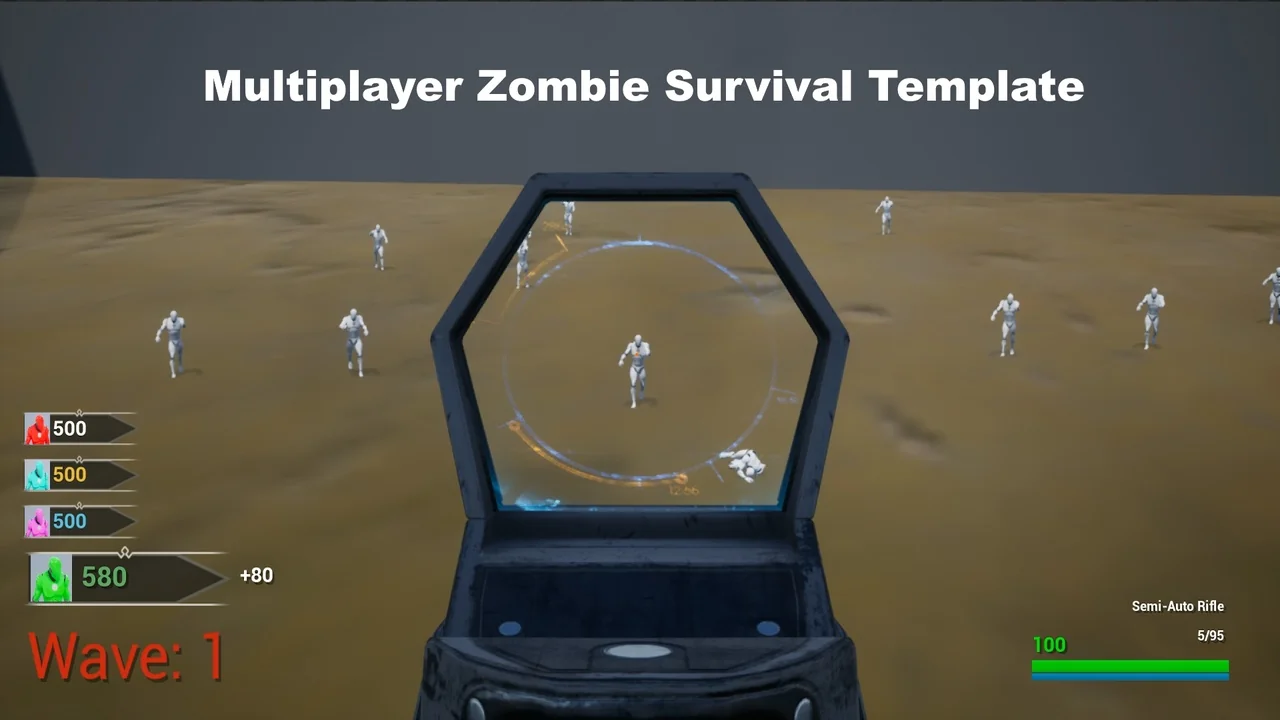 Multiplayer Zombie Survival Template