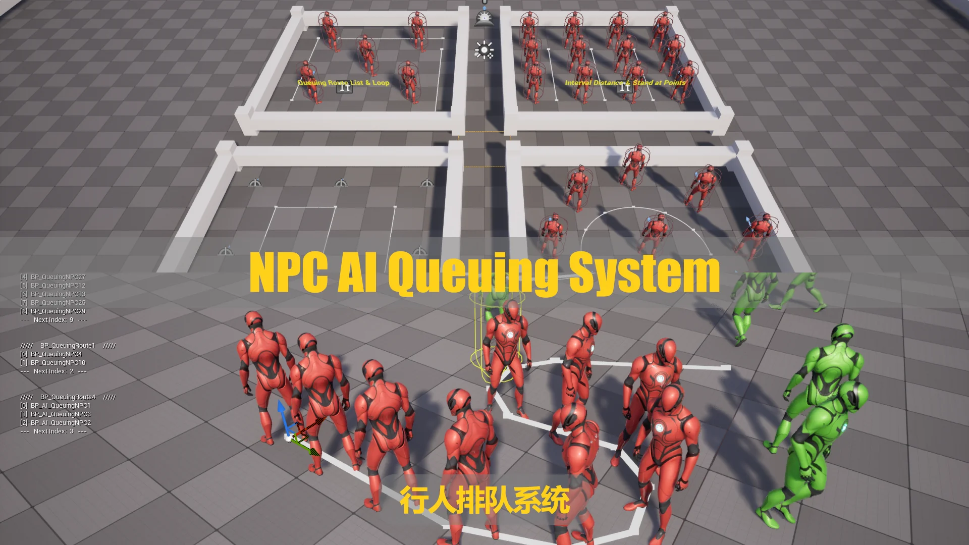 NPC AI Queuing System
