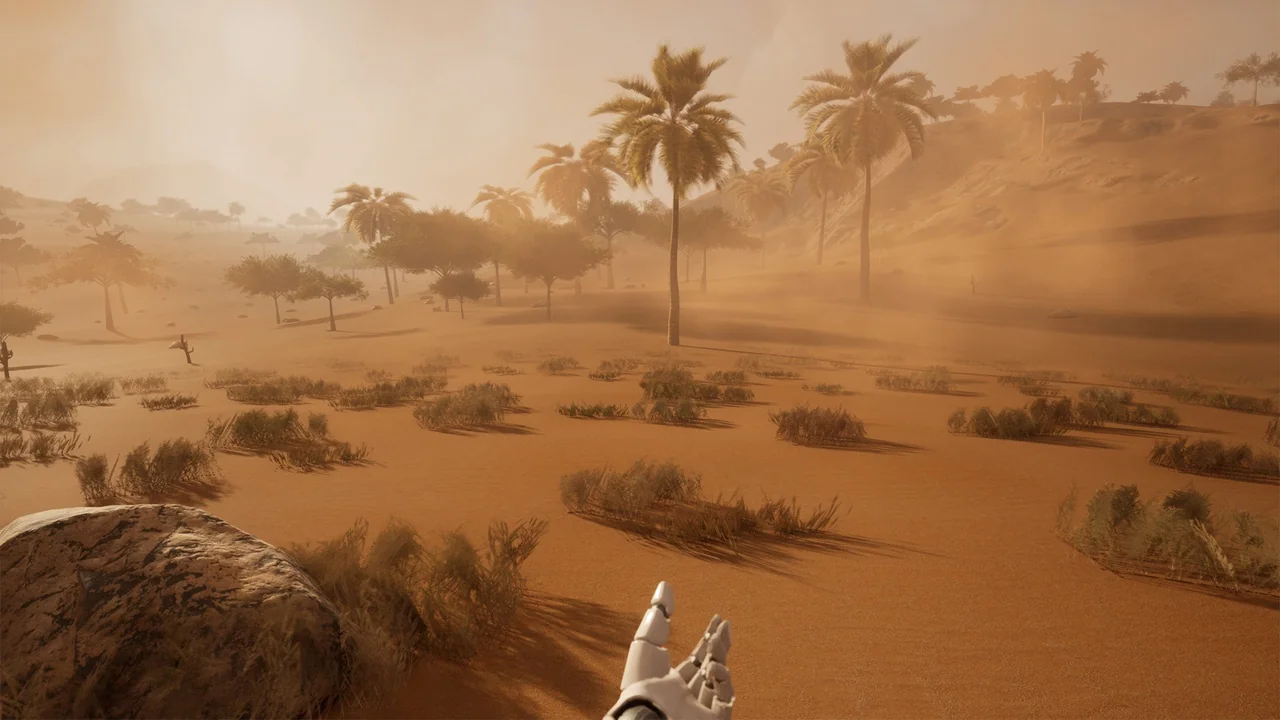 Landscape Procedural Desert - Sandstorm