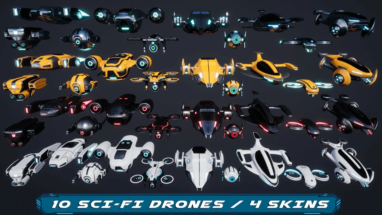 SciFi Drones