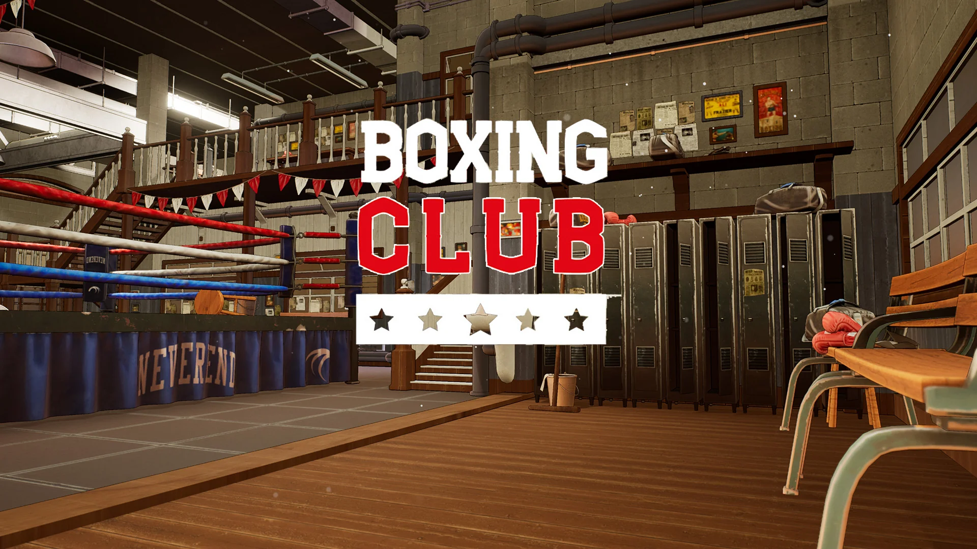 Stylized Boxing Club ( Stylized Boxing Boxing Club Gym Fighter Interior Boxing )