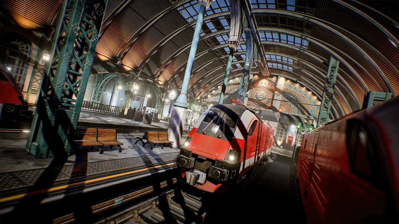 Victorian Train Station and Railroad Modular Set