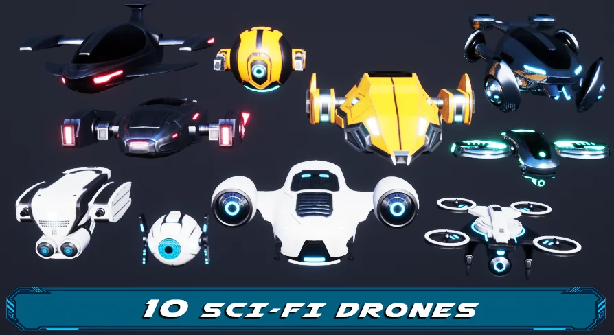 SciFi Drones