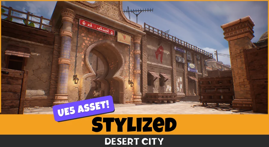 Modular Desert Town - Desert City - Desert Village