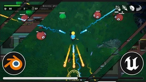 Unreal Engine 5 Blueprints & Blender: Learn Game Development