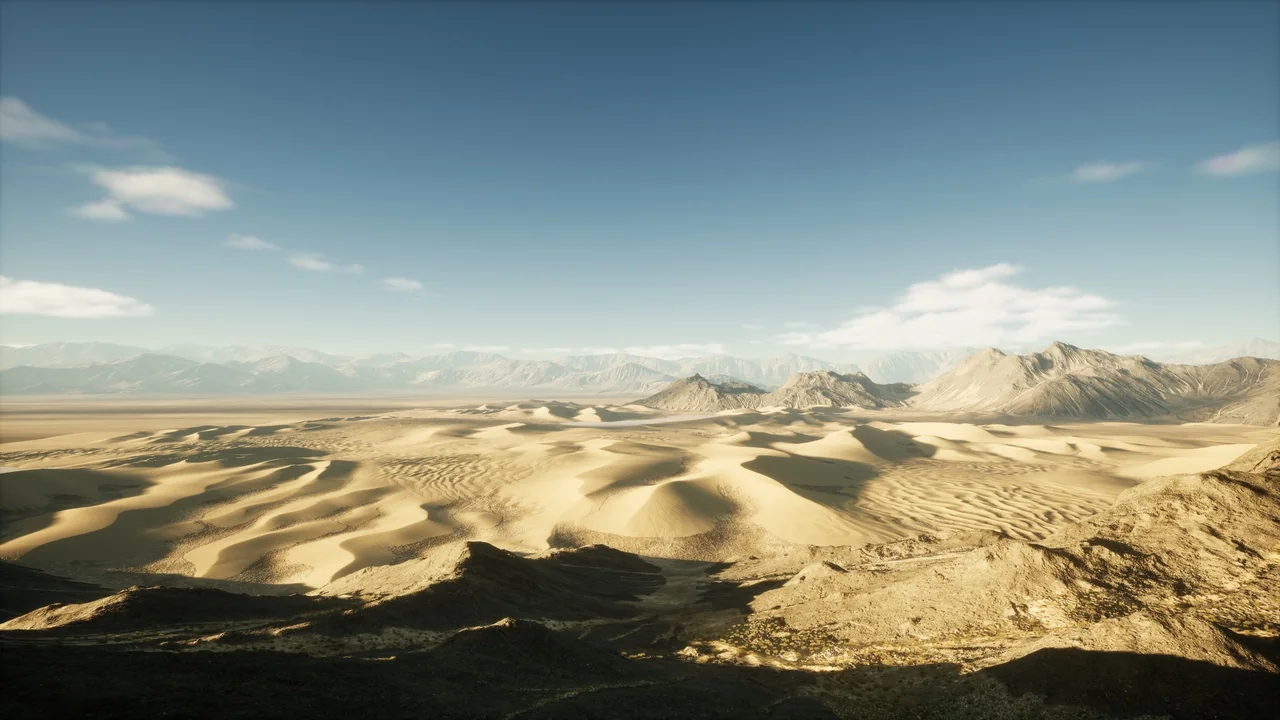 Sand Dunes Landscape