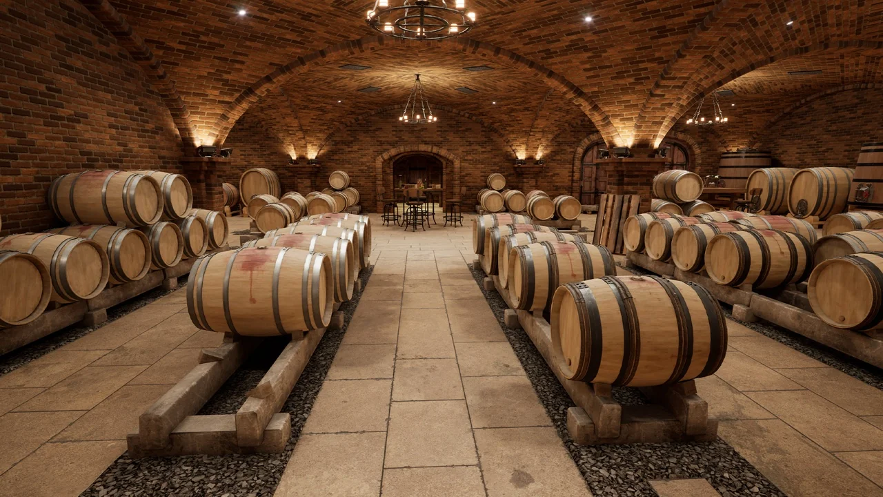 Modular Modern Wine Cellar