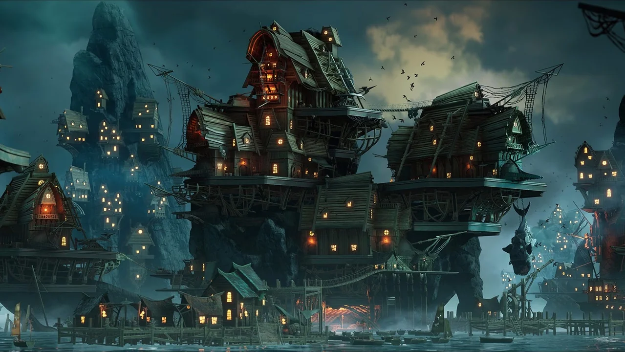 Stylized Pirate Port City Modular ( Pirate Port City Modular Dock Pirate City )