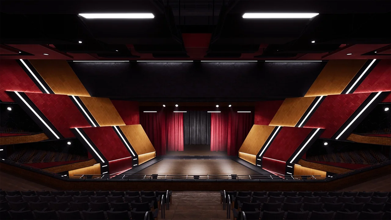 Theater Hall Environment ( Theater Concert Cinema Hall Exhibition Meeting 3d )