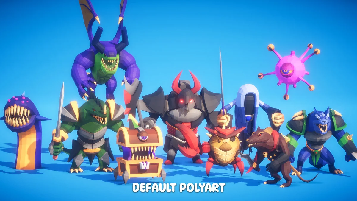 RPG Monster Wave 2 Polyart