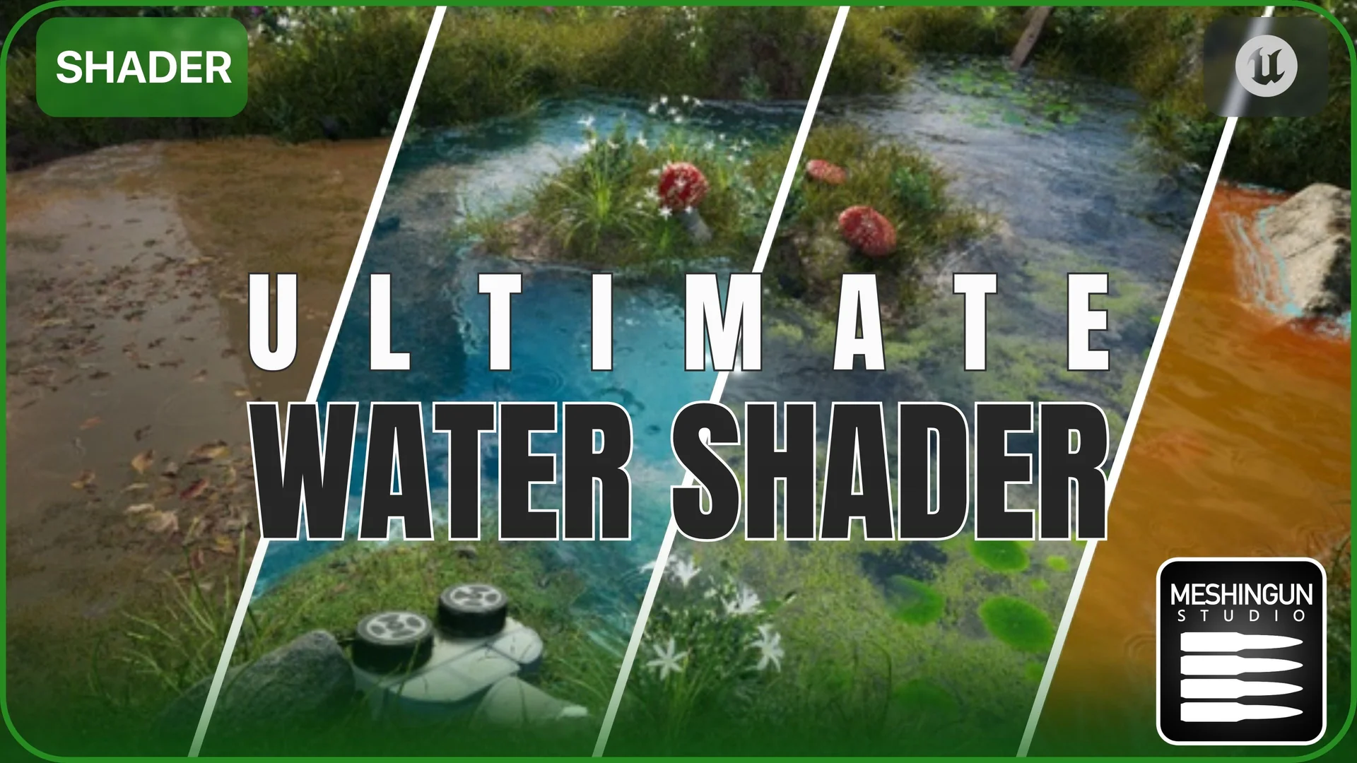 Ultimate Water Shader UE4 and 5