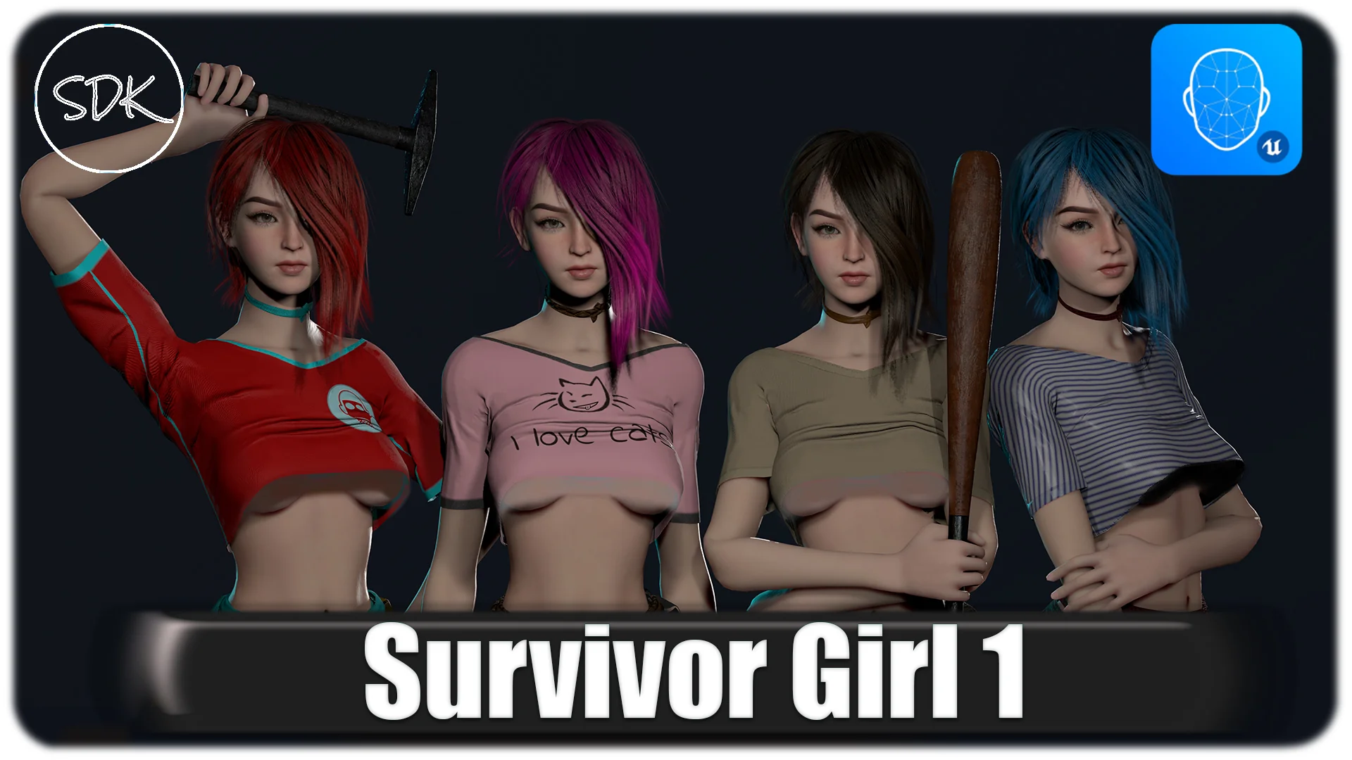 Survivor Girl 1 (Modular)