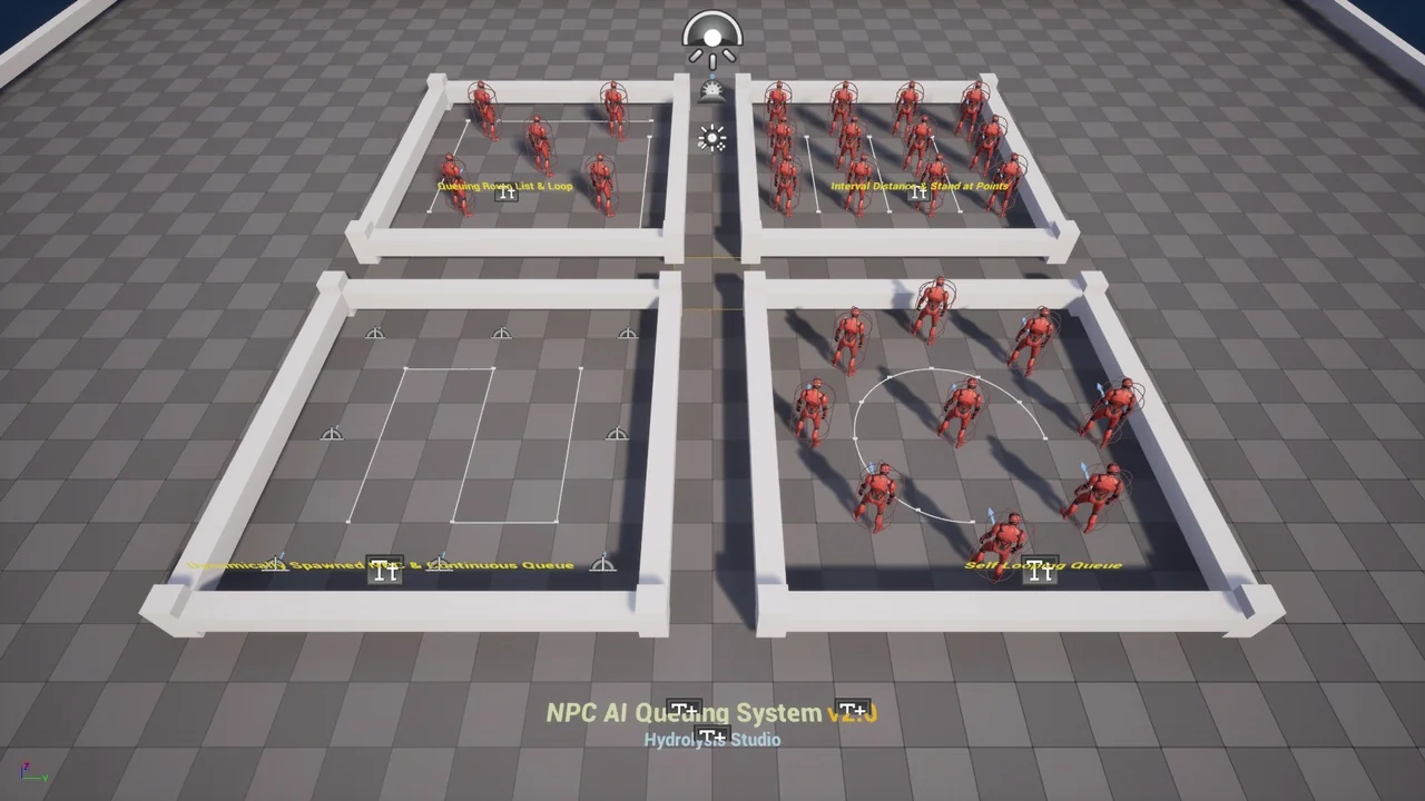NPC AI Queuing System