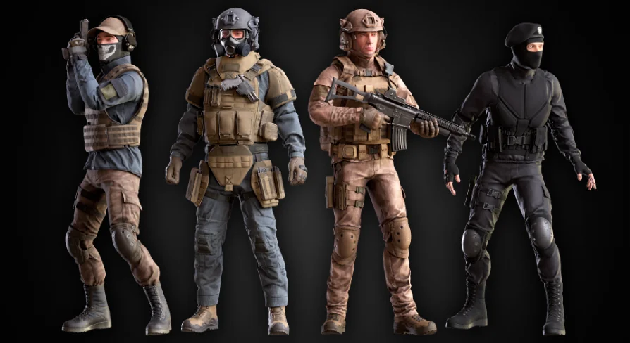 Military Soldier Mega Bundle
