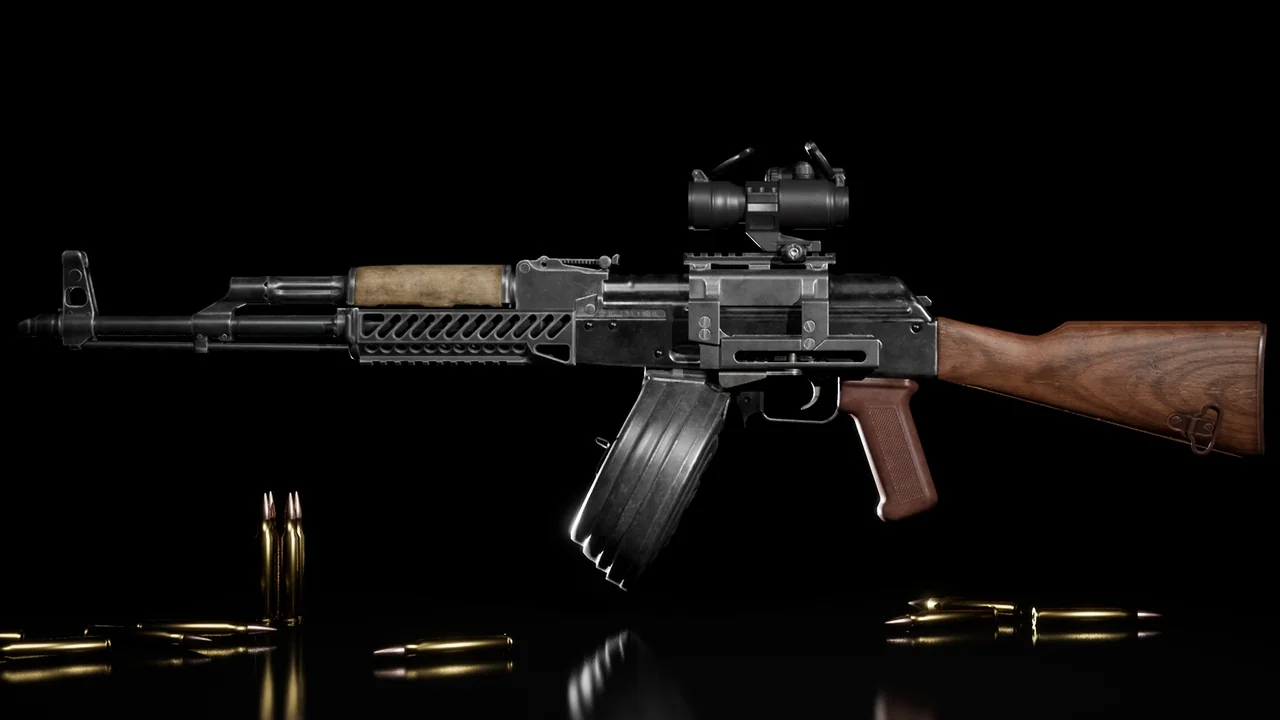 FPS Weapon AK47 (Modular, Customizable)