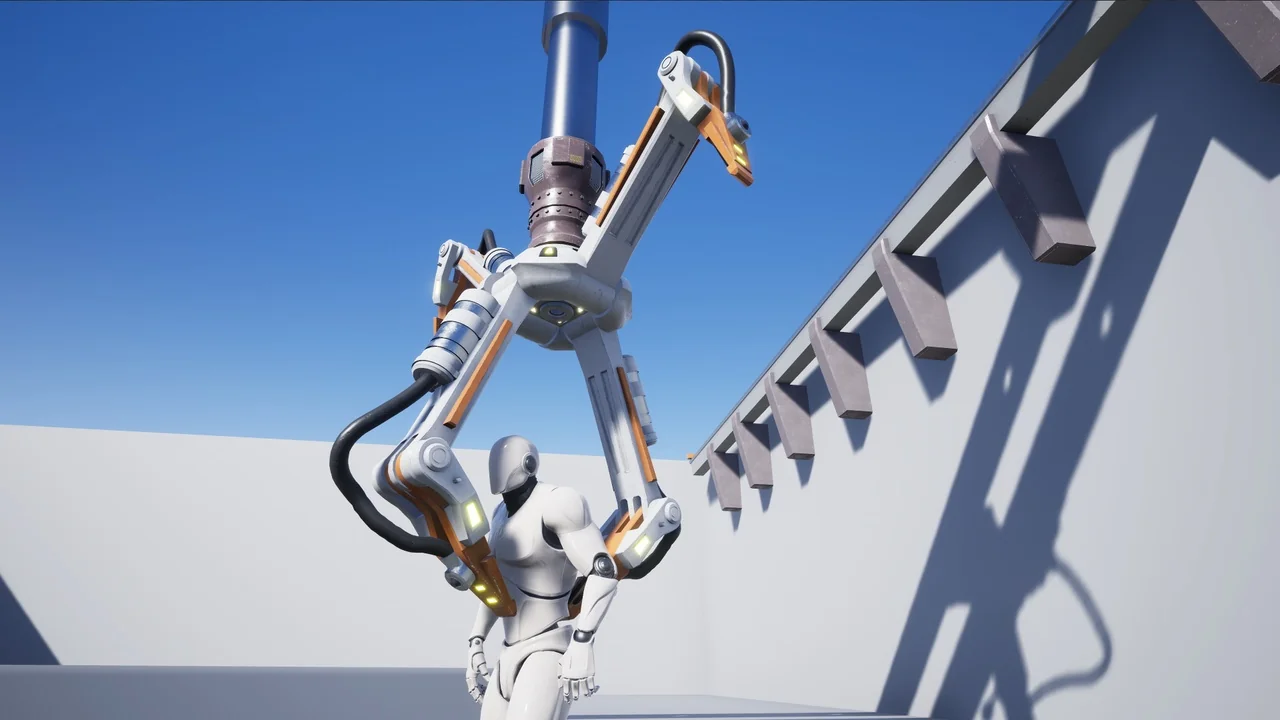 Crane Balk – Sci-Fi robotic crane system