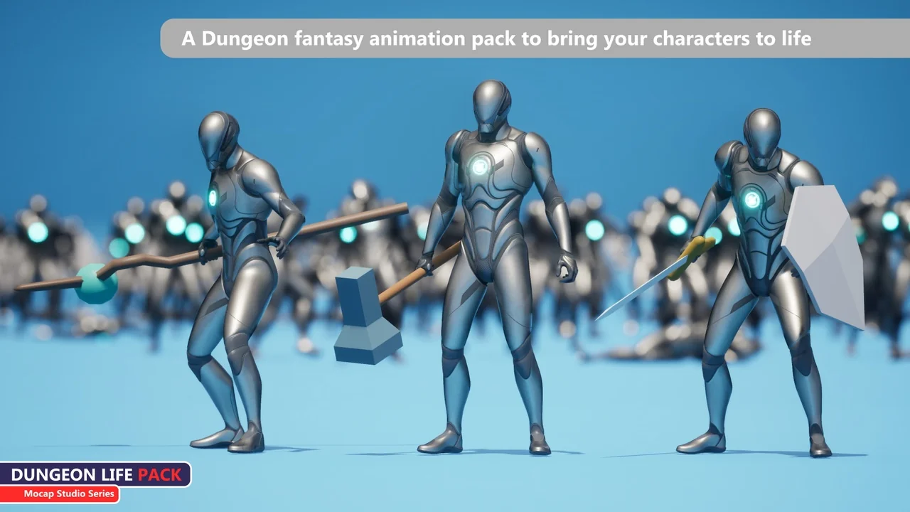 MC Dungeon Life Animation Pack