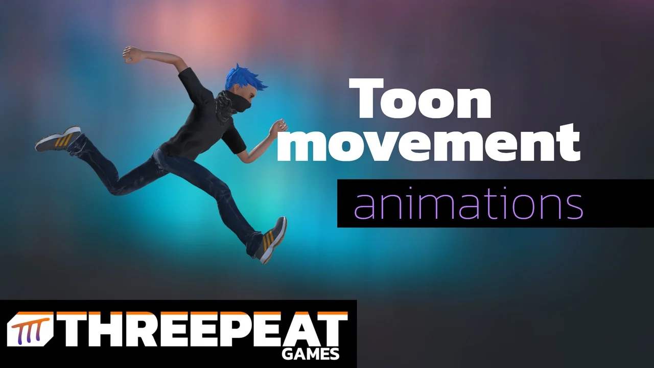 Toon Movement Animation Set