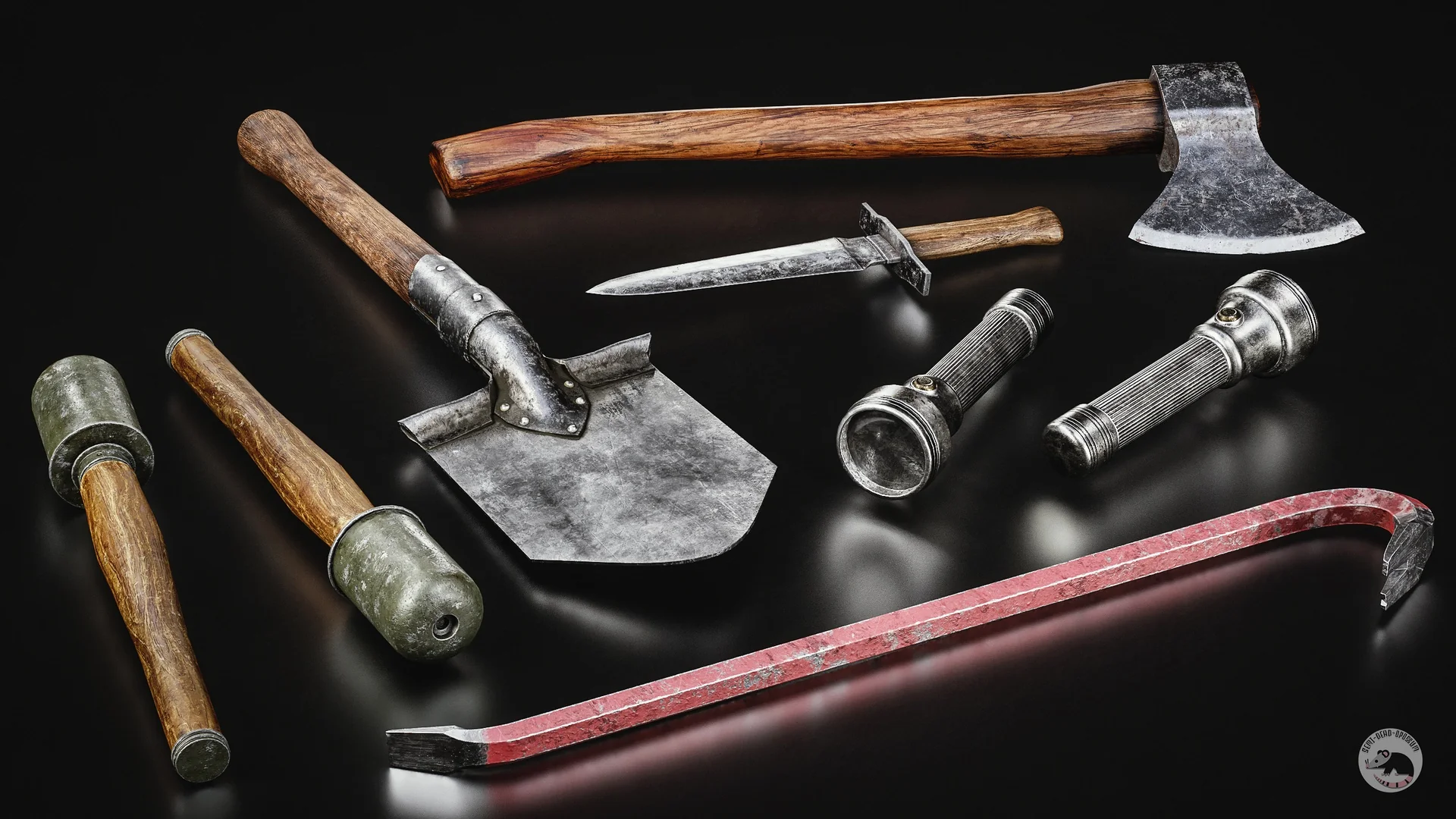 Orphans of the Great War - Props for characters - Asset Pack
