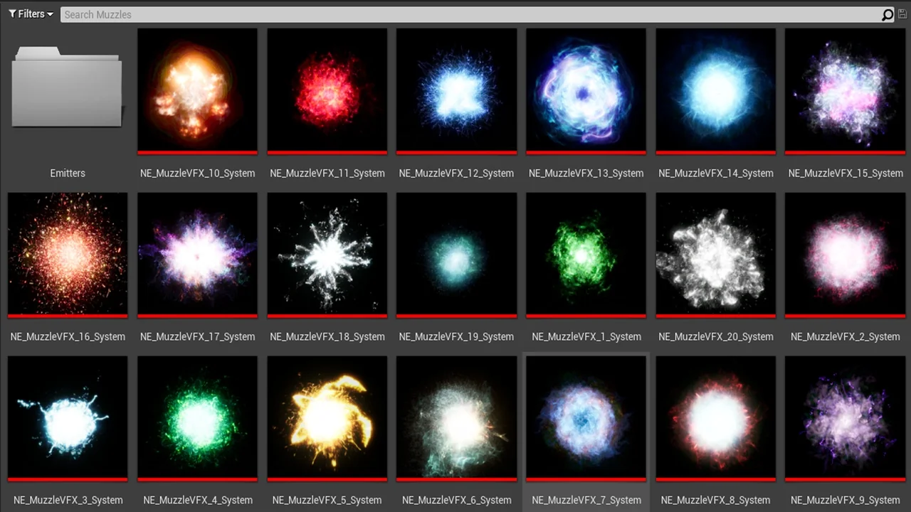 Energy weapon VFX Pack