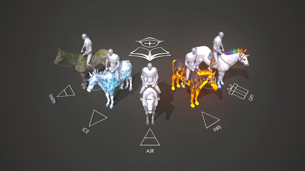 Elemental Horses Pack