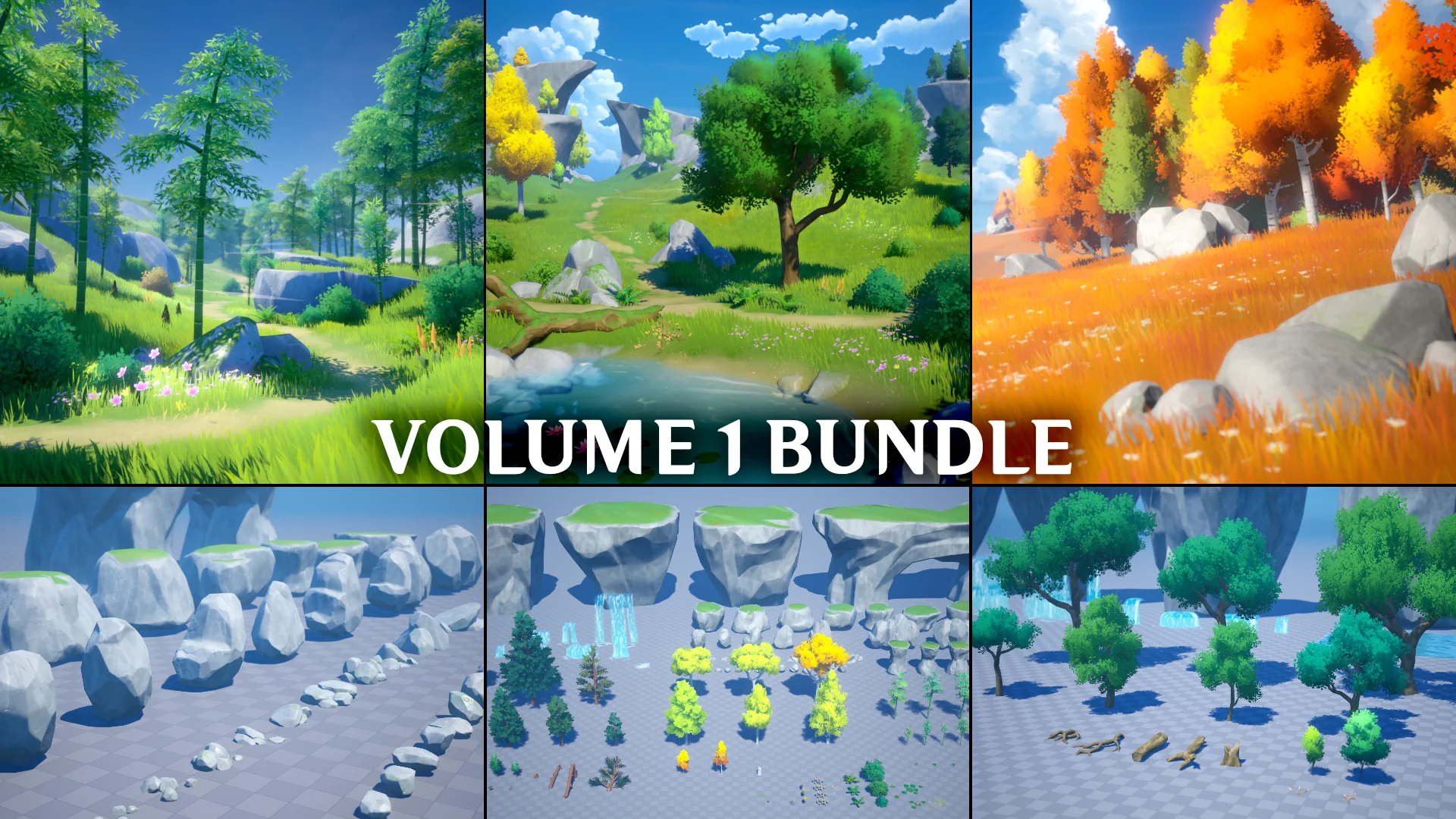 Stylized Nature Vol. 1 | Stylized Environment Bundle