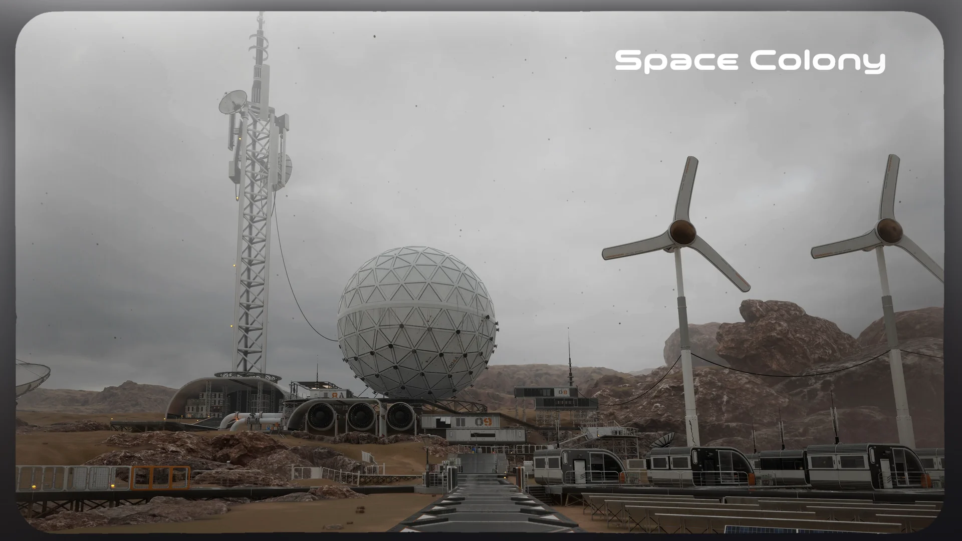 Space Colony & Sci-Fi City