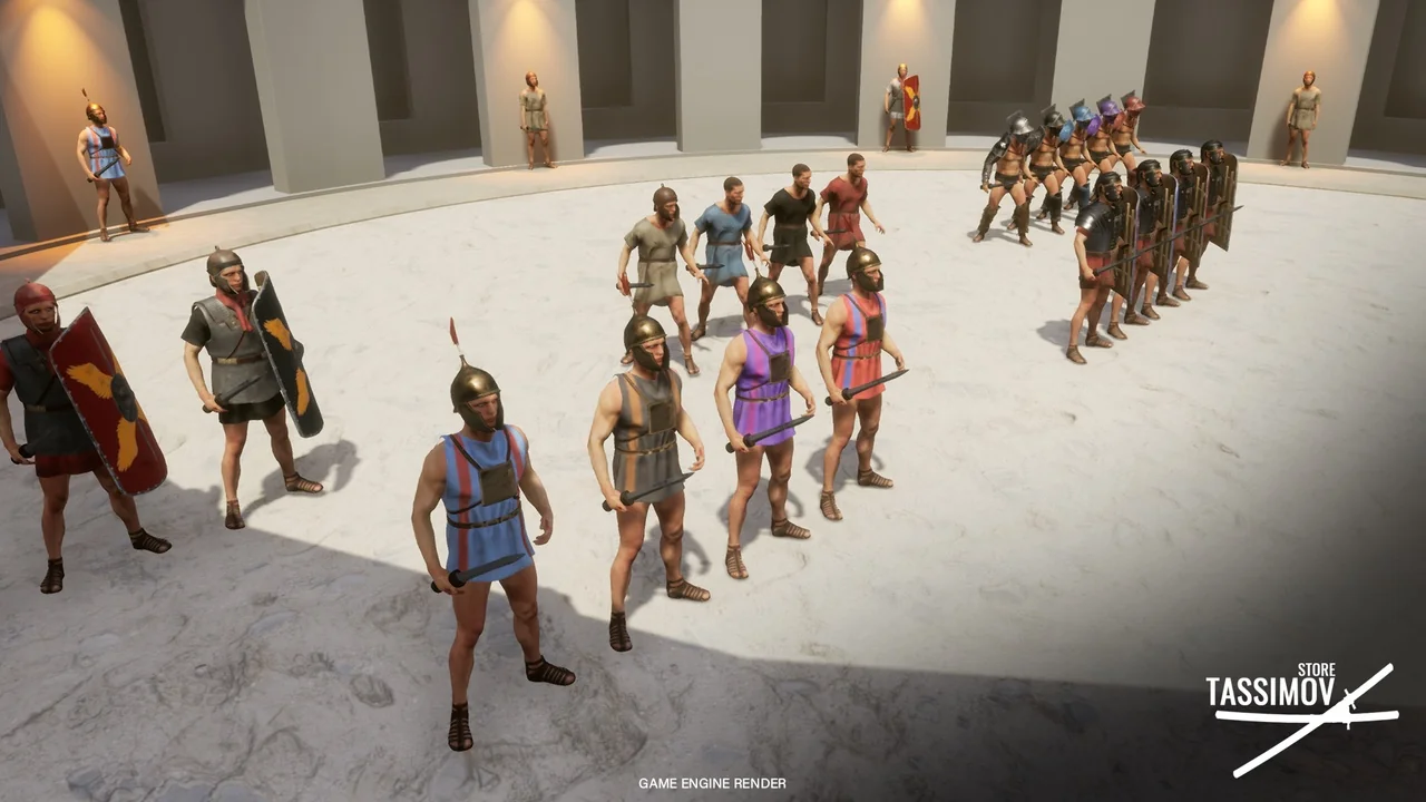 Rome Empire Character Pack