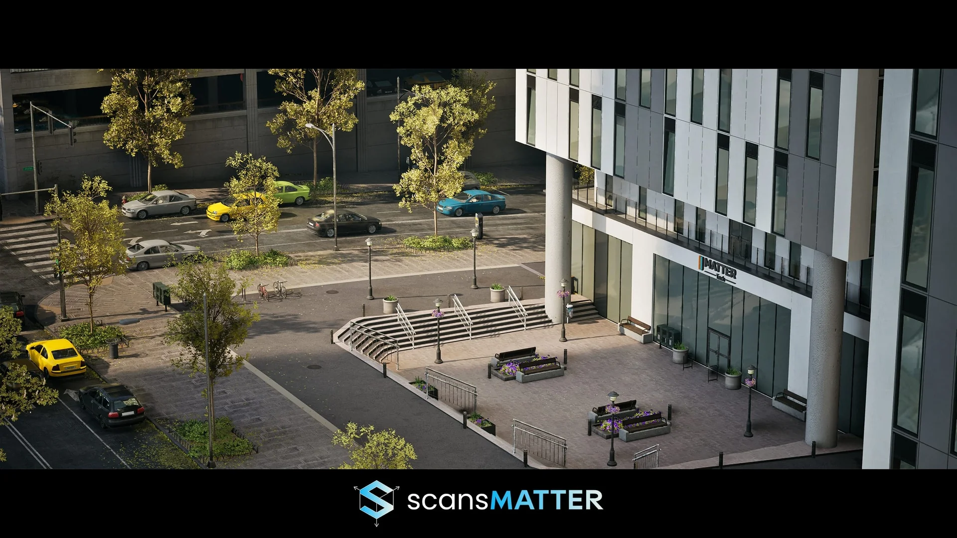 Modern City Environment