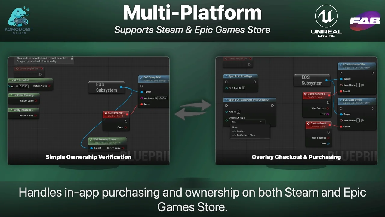 DLC in Blueprints