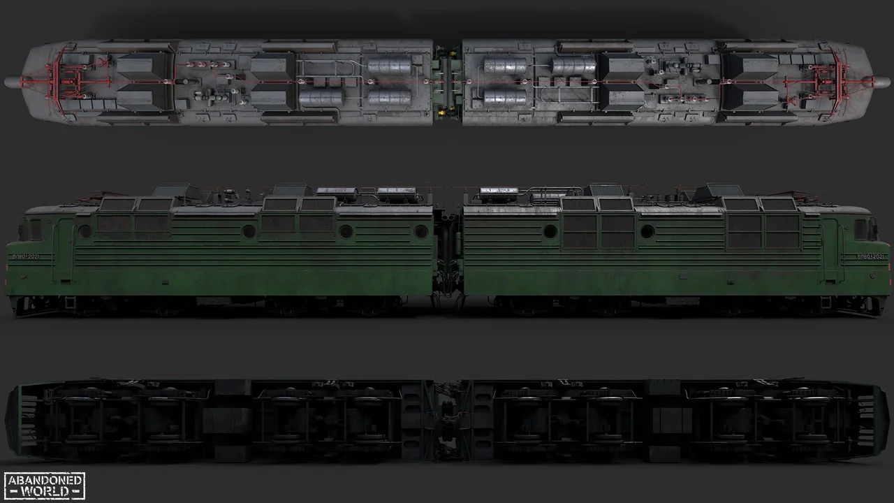 Soviet Electric Locomotive
