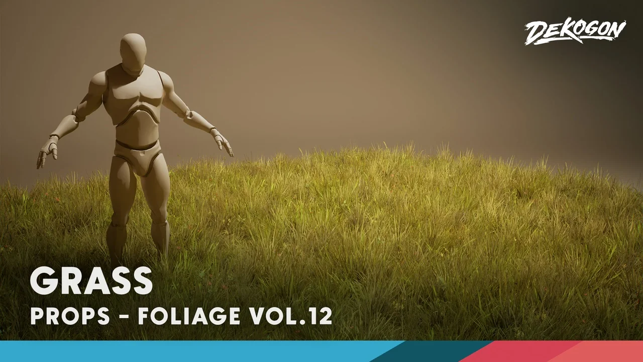 Foliage VOL.12 - Grass (Low Poly)