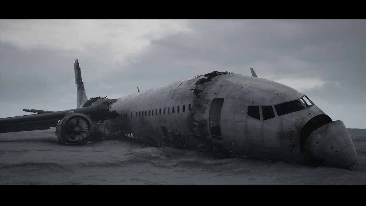 Crashed Airliner