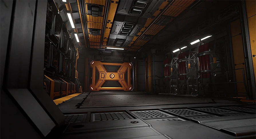 Modular Sci-Fi Environment: Engineer