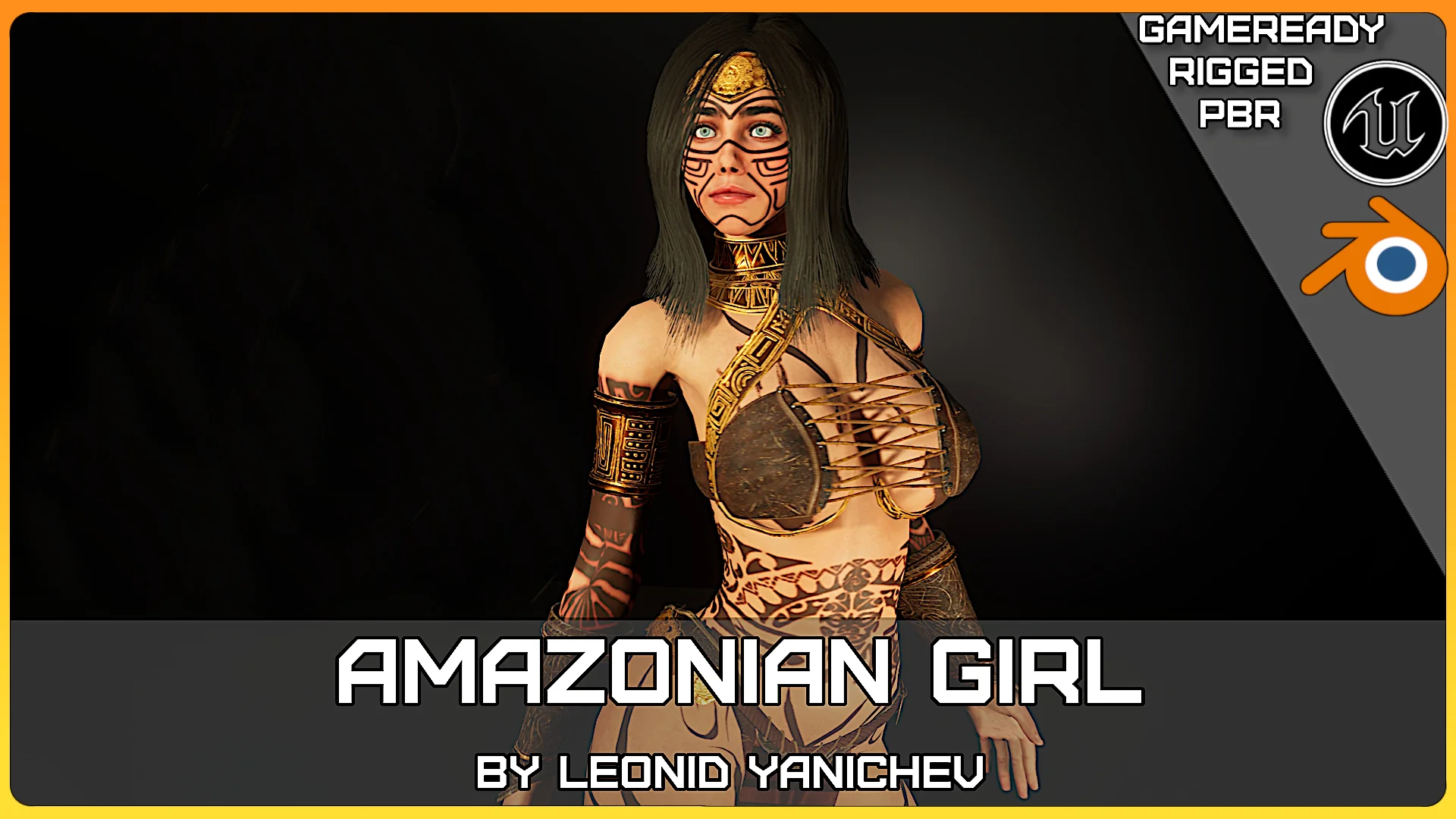 Amazonian warrior girl