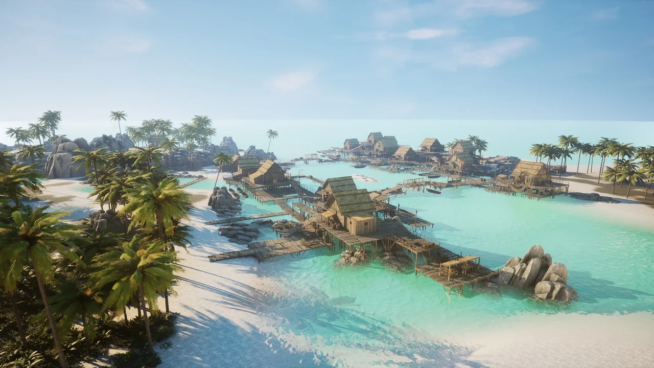 Pirate Stilt Village Island Modular Pack