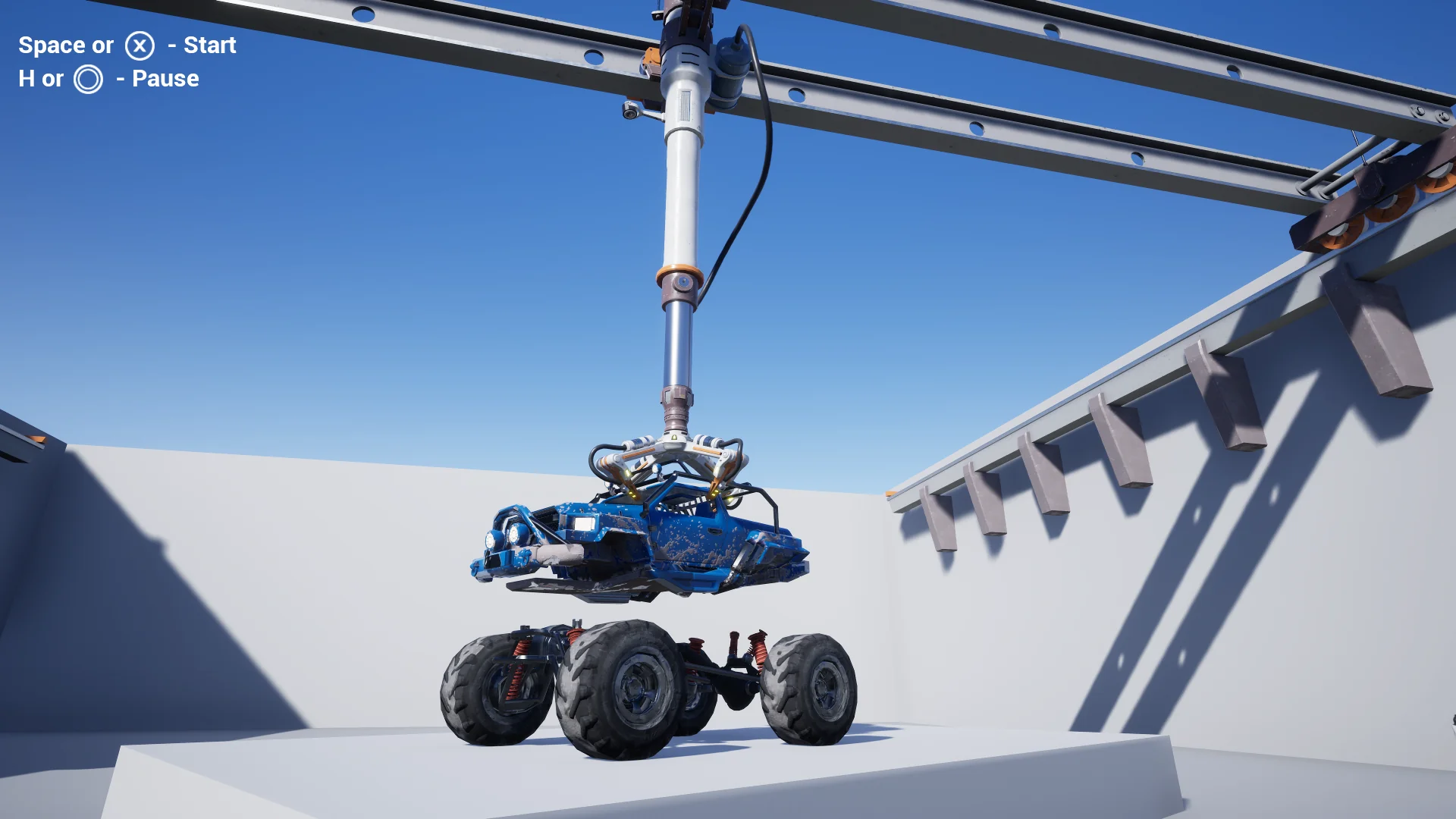 Crane Balk – Sci-Fi robotic crane system