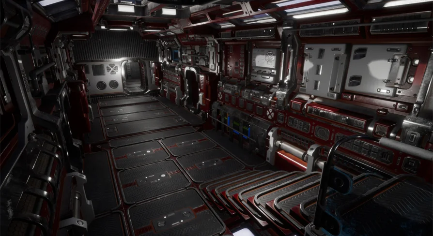 Modular sci-fi Environment A