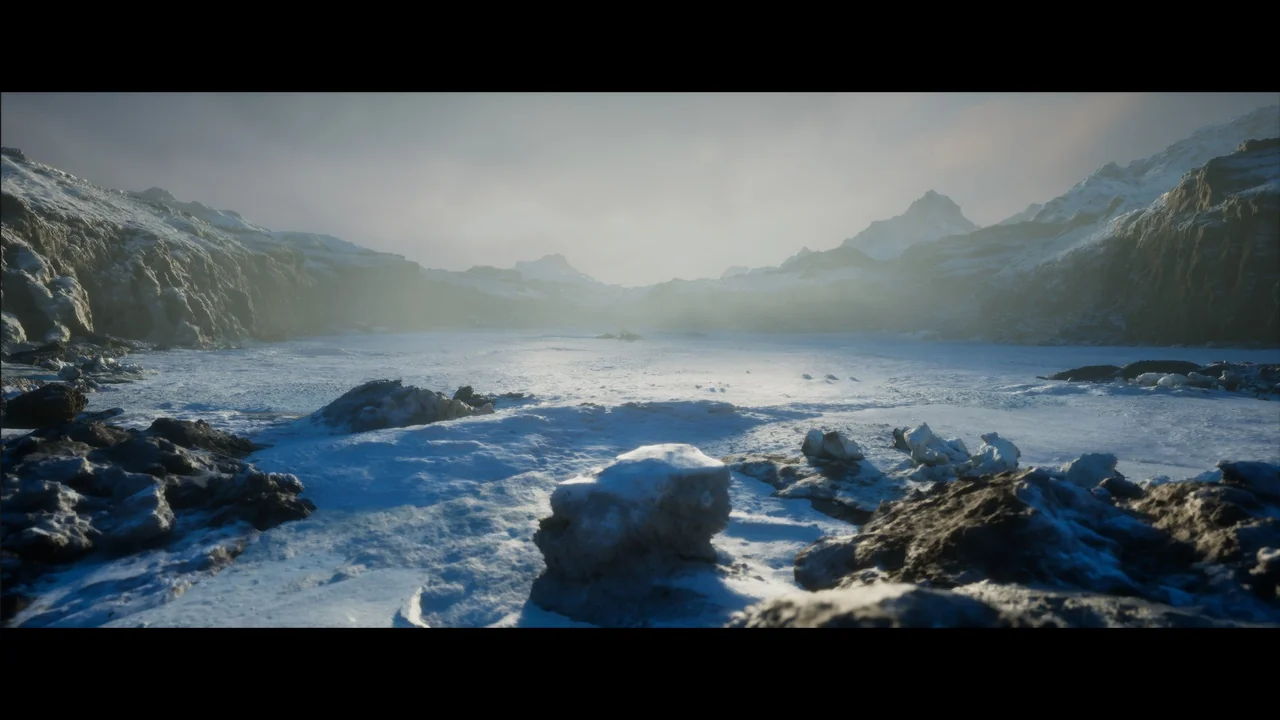 Icy Snow Environment - Asset Pack