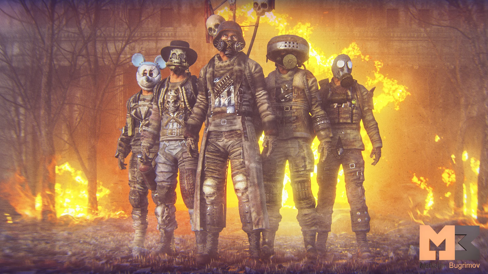 Customized Post Apocalyptic Characters