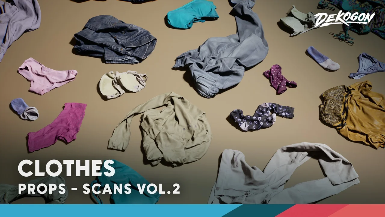 Scans VOL.2 - Clothes (Nanite & Low Poly)