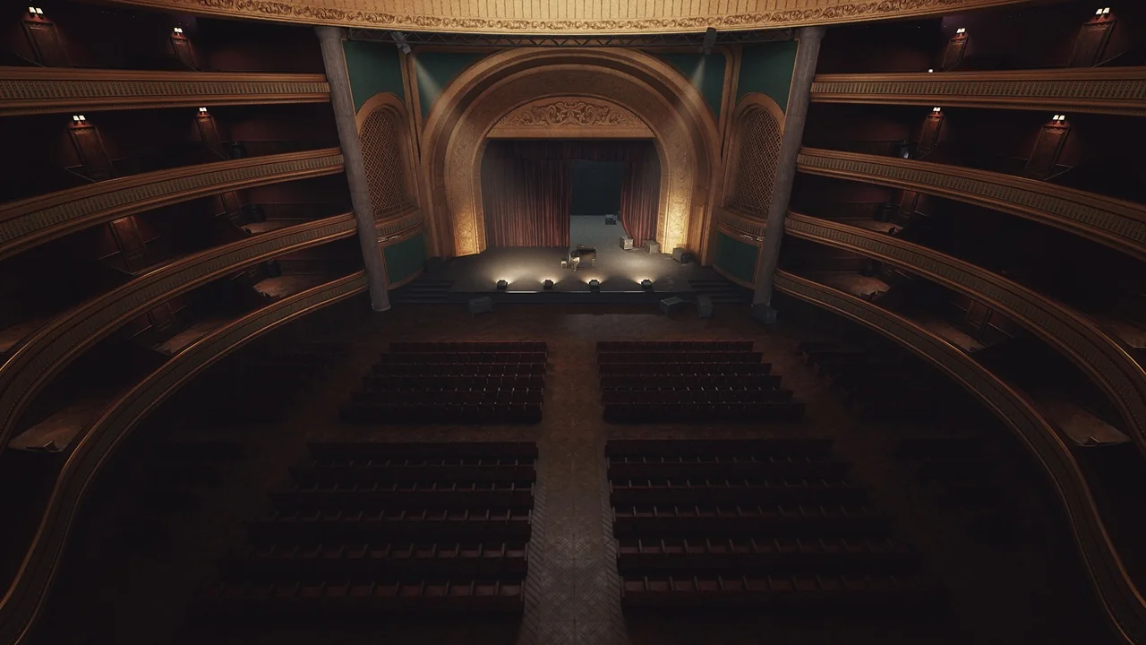 Concert Hall Interior Environment ( Concert Hall Interior Exhibition Theater )