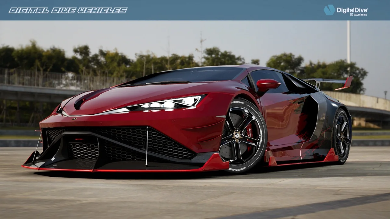 Drivable Cars: Supercar