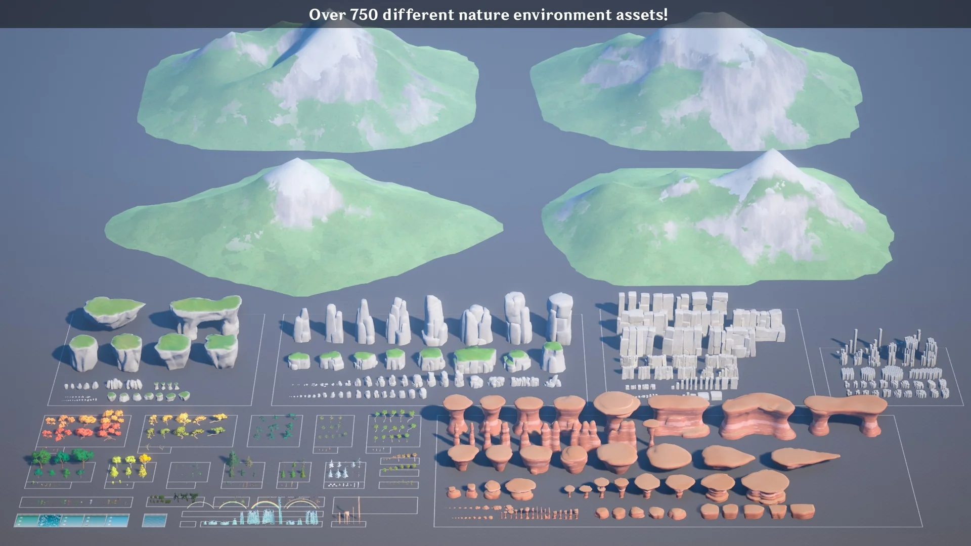 Stylized MEGA PACK | Stylized Nature Environment