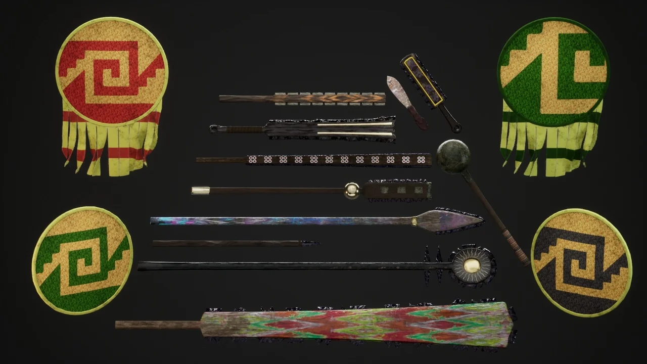 Aztec Weapon Pack