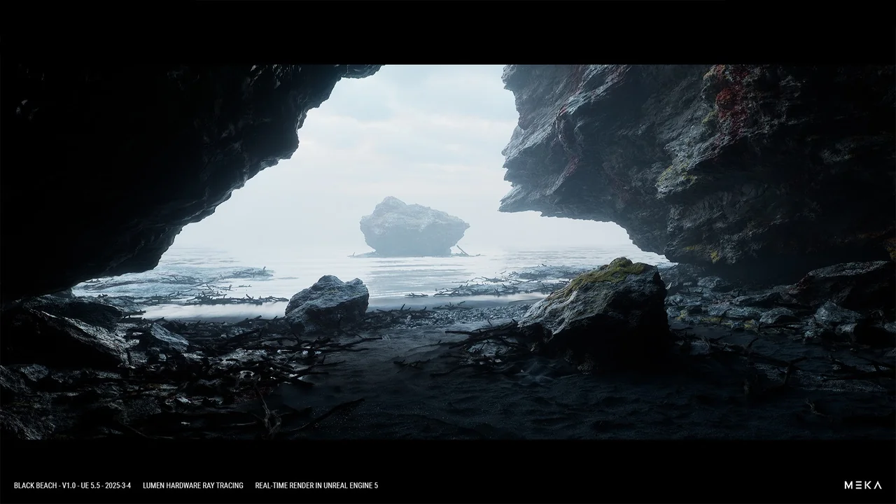 BLACK BEACH - ICELAND