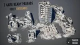 Modular Destroyed Buildings (Modular House, Houses, Modular Building, Building)