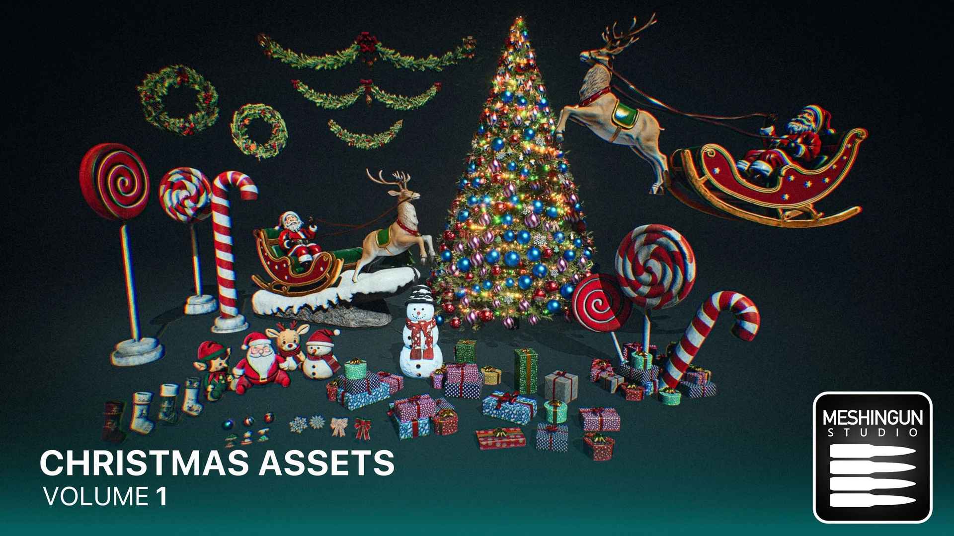 Christmas Assets Volume 1