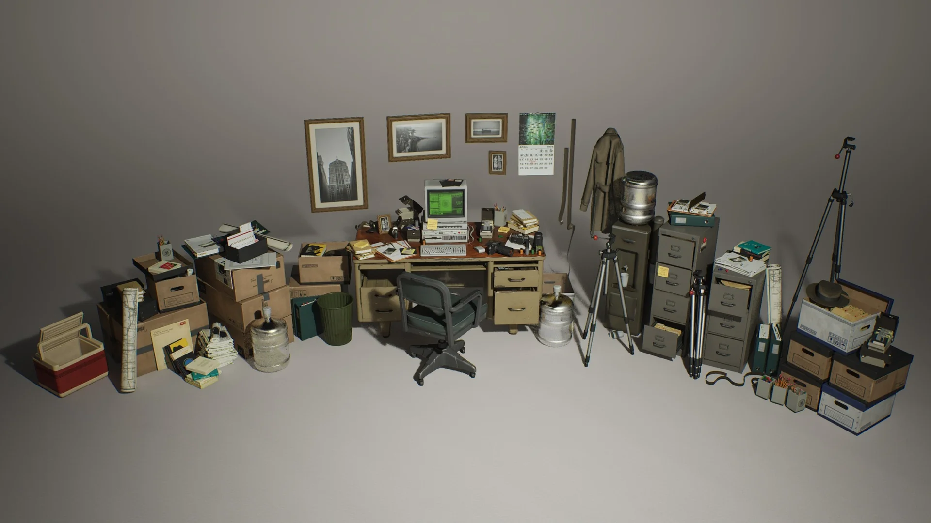 Jobsite VOL.12 - Office (Nanite & Low Poly)